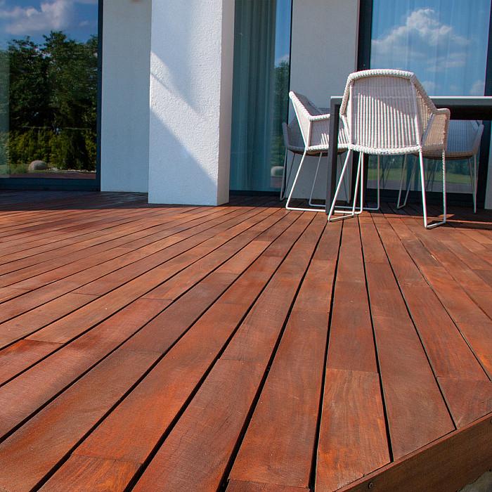Terrasse en bois et composite près de Waremme